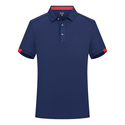 Quick-Drying Polo Shirts - Navy Blue