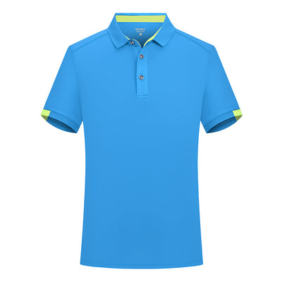 Quick-Drying Polo Shirts - Hole blue