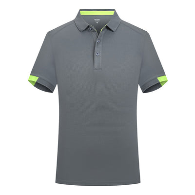 Quick-Drying Polo Shirts - Gray