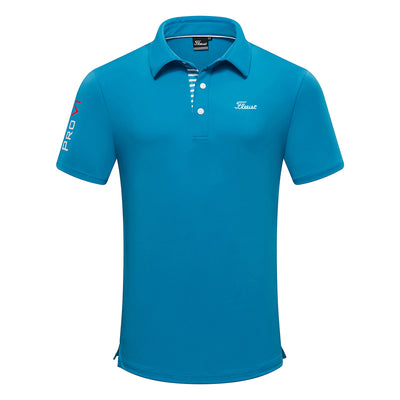 Premium Golf Shirts - Blue