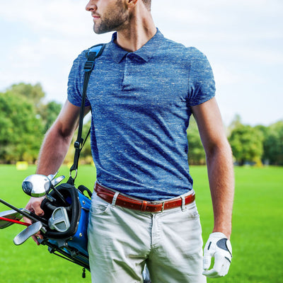 Iconic Golf Shirts - Heather Scratch