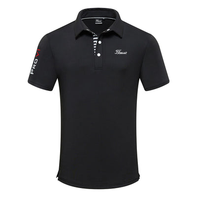 Premium Golf Shirts - Black