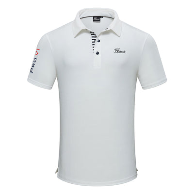 Premium Golf Shirts - White