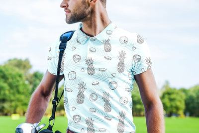 Iconic Golf Shirts - Pineapple Punch